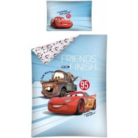 Lenjerie de Pat Disney McQueen Cars - Blue 100% Bumbac